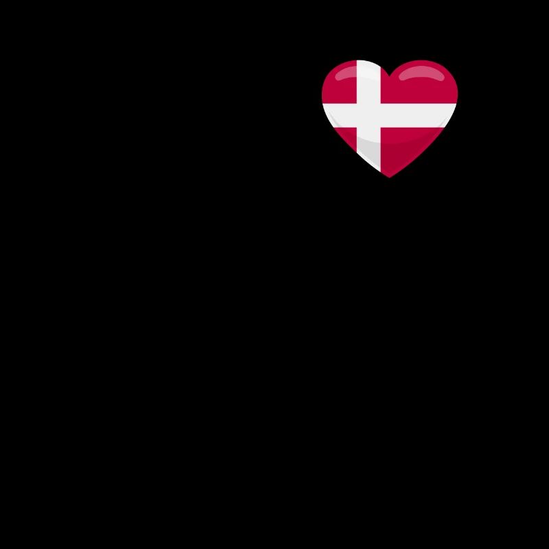Danemark Coeur Drapeau danois Danmark Denmark