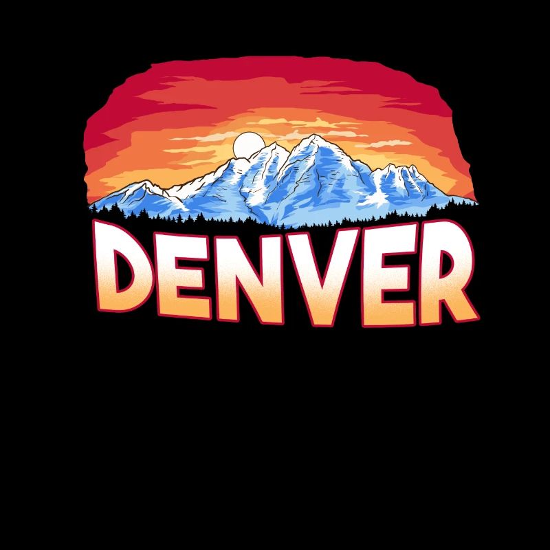 State - Rocky Mountain Sunset - Denver