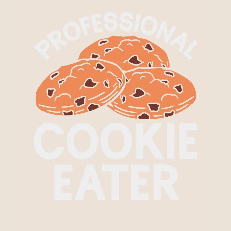 Cookie Eater Baker Baking Chocolate Cookies Lover