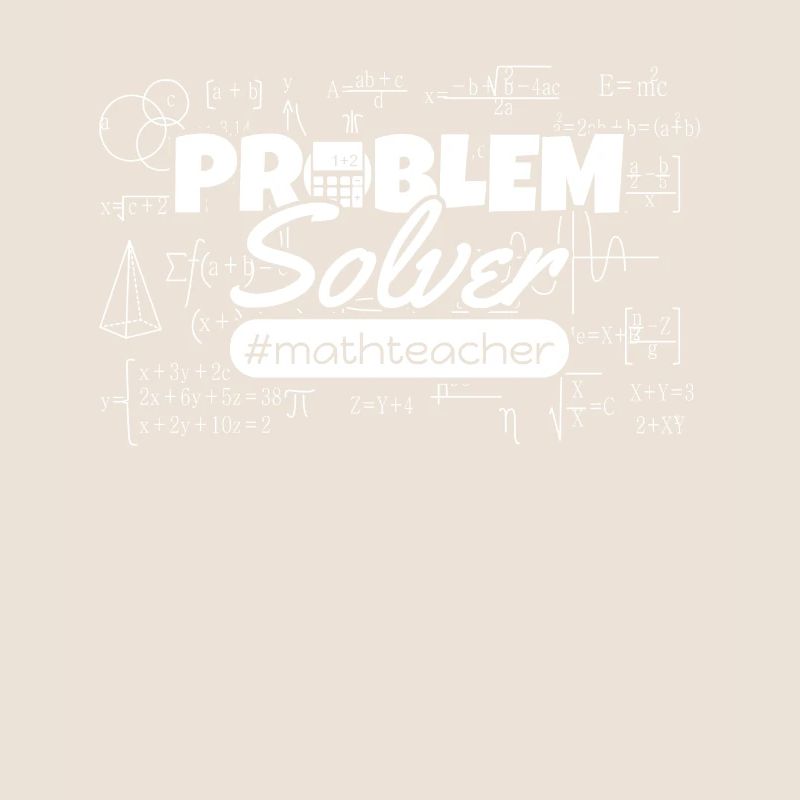 Mathématicien Problem Solver Math Mathématiques
