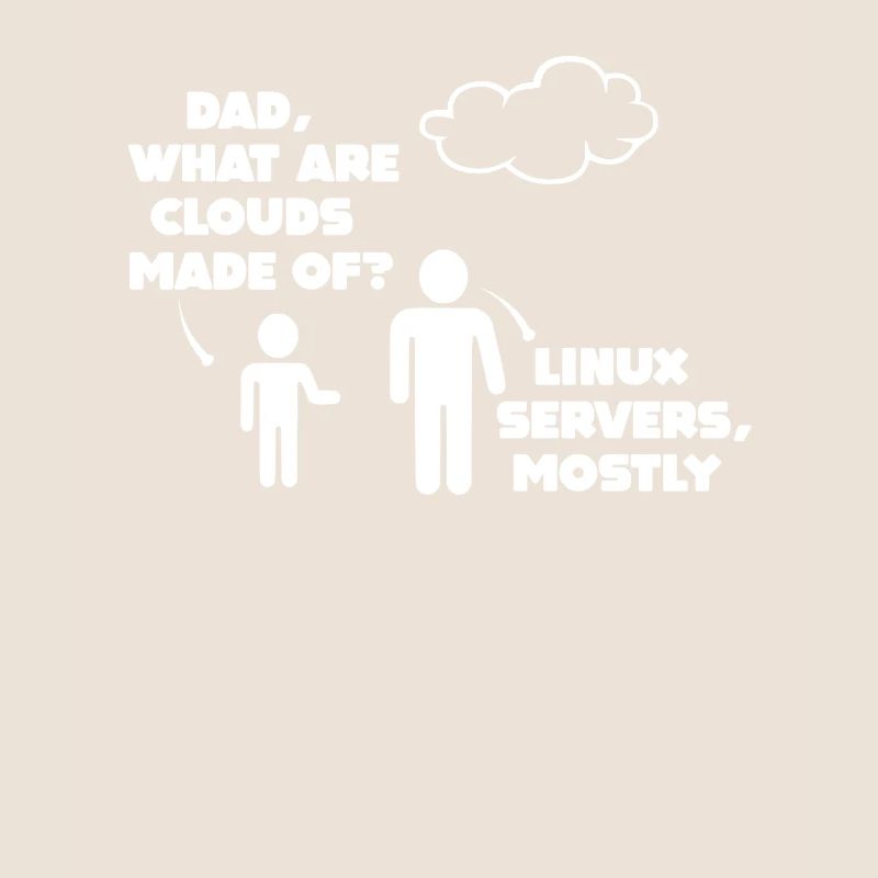 Funny Cloud Computing Papa Et Fils
