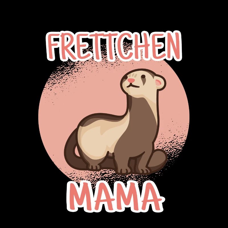 Frettchen Mama Haustier Frettchen
