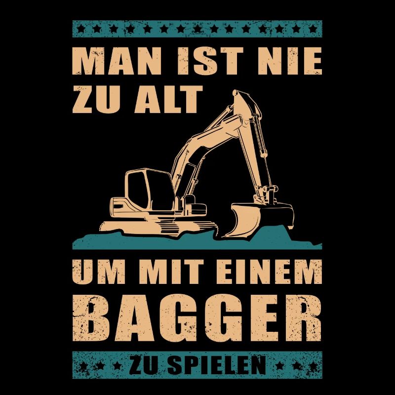 Baggerfahrer Baggerführer Baggern Bagger Geschenk