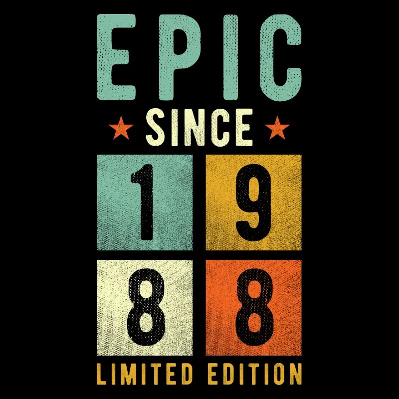 1988 Geburtstag Geschenk Retro