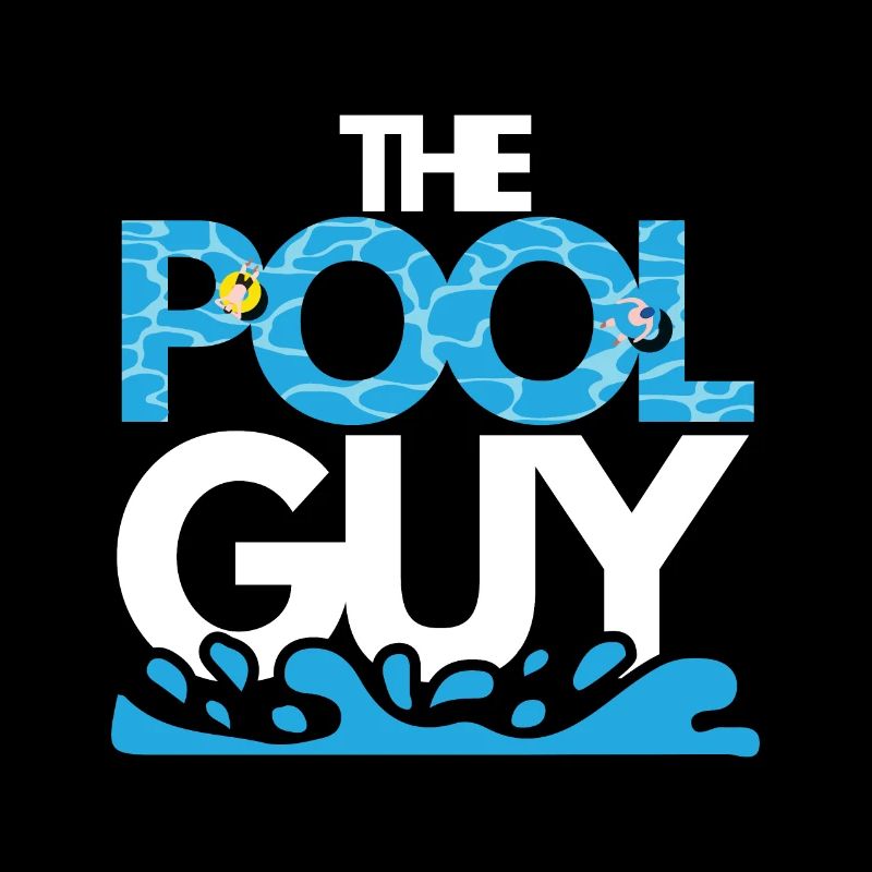 Ein junger Mann schwimmt im Pool