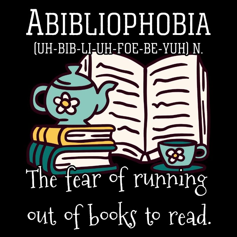 Abibliophobie lecture de bouquinier lecteur cadeau