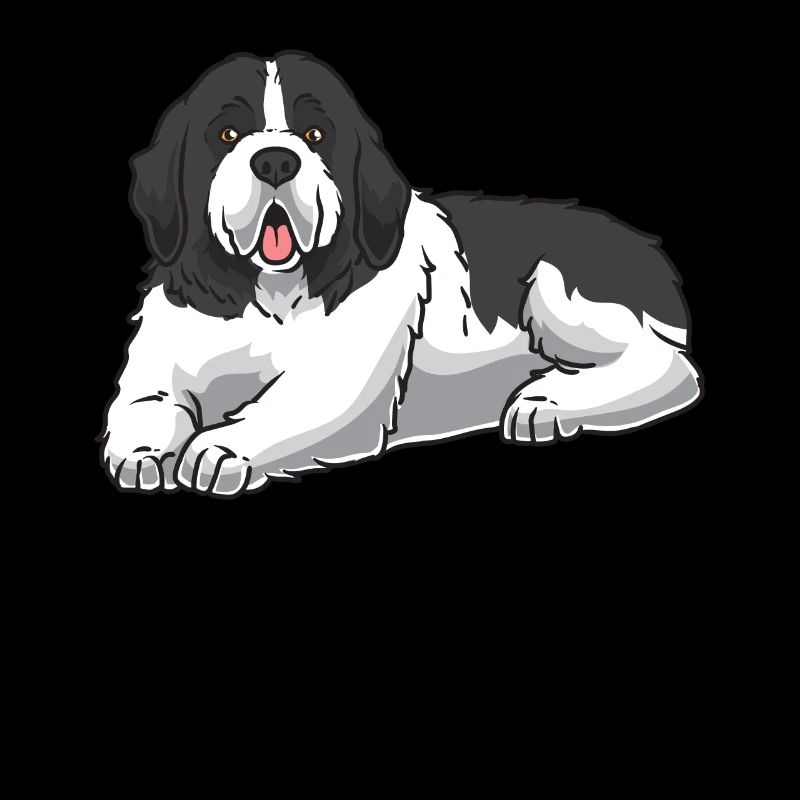 Landseer Hund