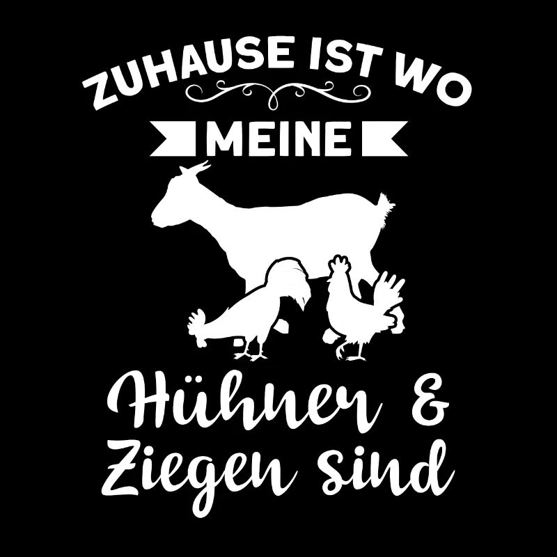 Hühner & Ziegen Hühner Huhn Ziege Geschenk