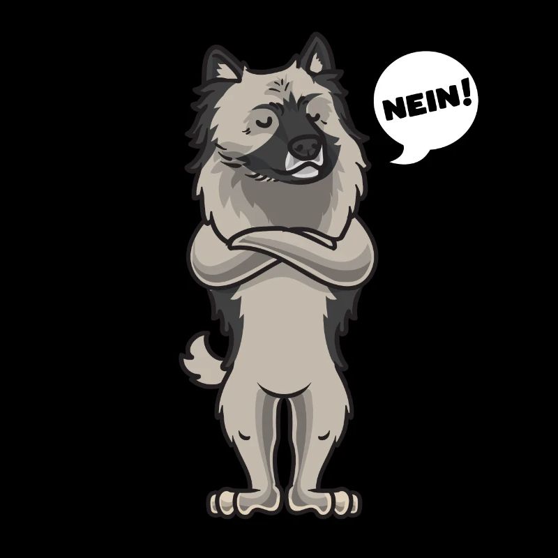 Sturer Wolfsspitz Keeshond