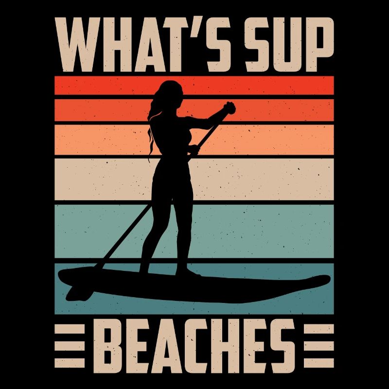 What's SUP Beaches SUP Paddle Board
