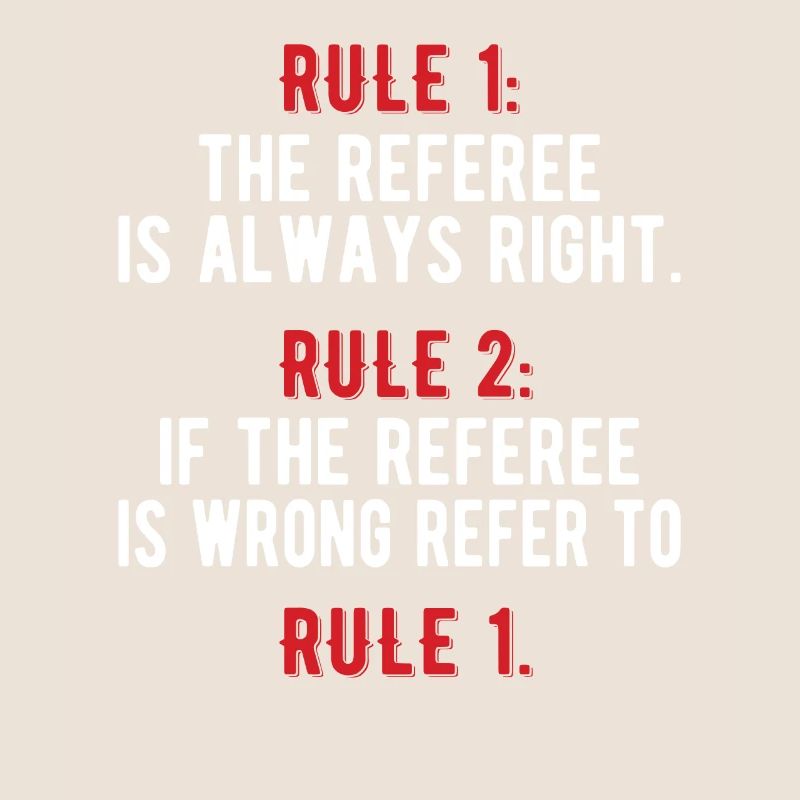 Arbitre Papa Referee Arbitre impartial