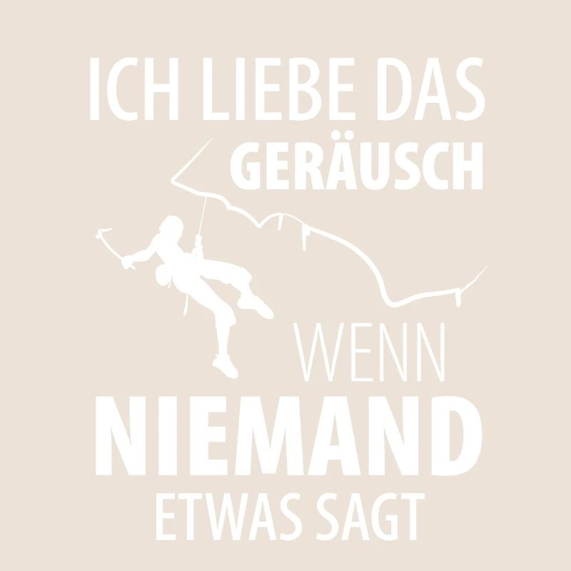 Eisklettern Eiskletterer Eispickel