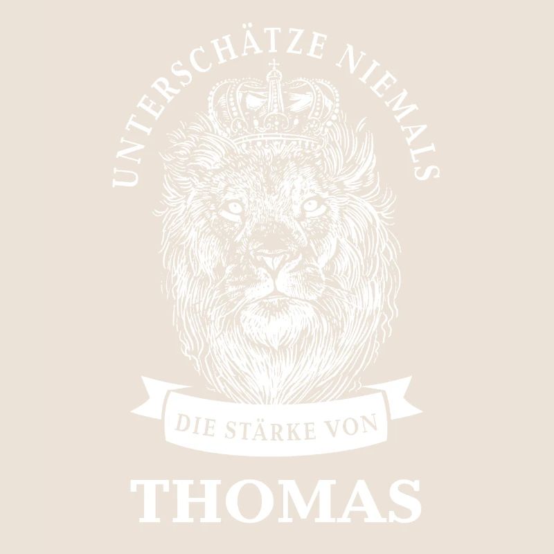 Thomas Geschenk Name Löwe