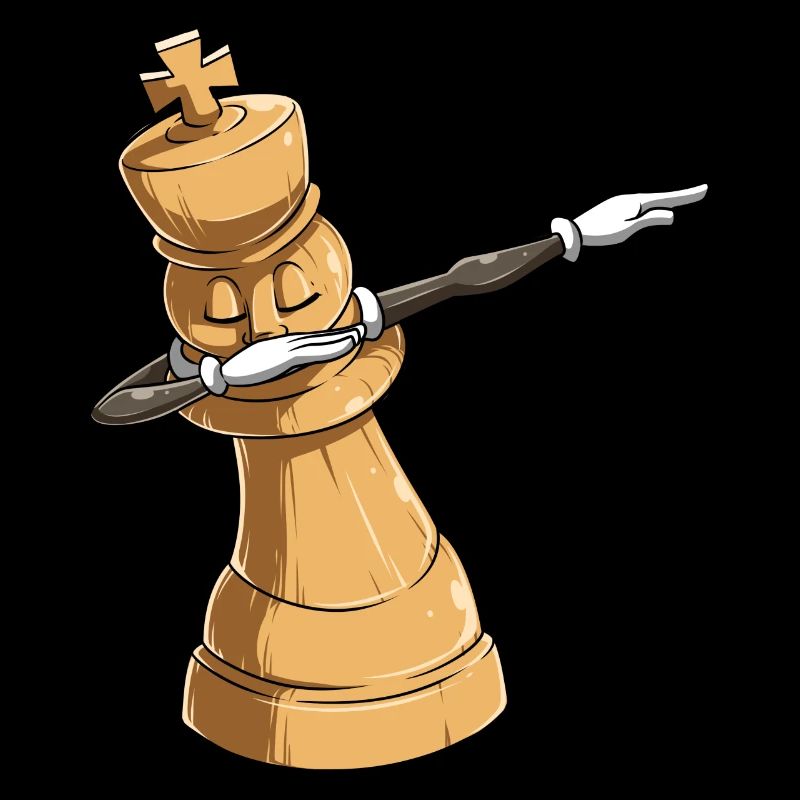 Le roi des échecs Dab Dabbing Danse