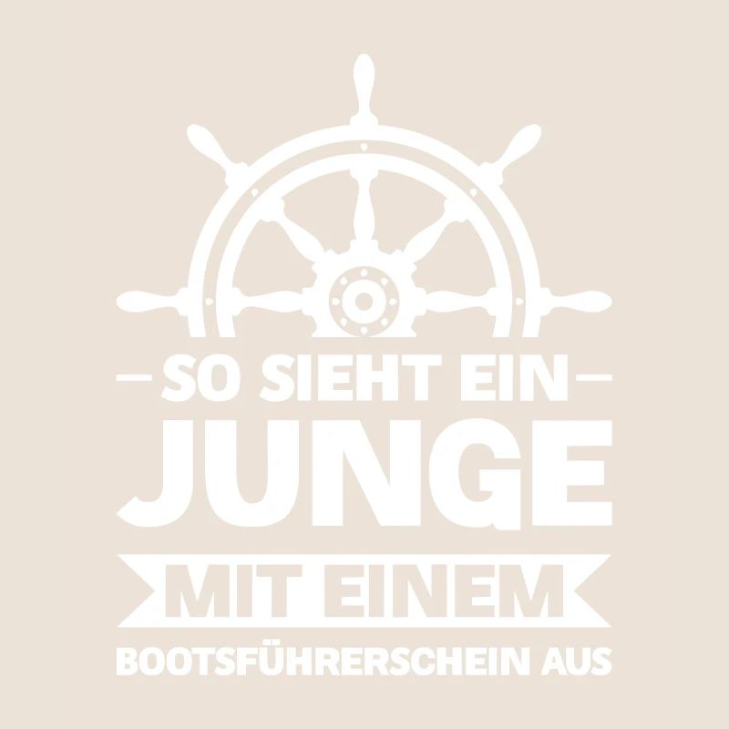 Bootsfahrer Bootsführerschein Geschenk