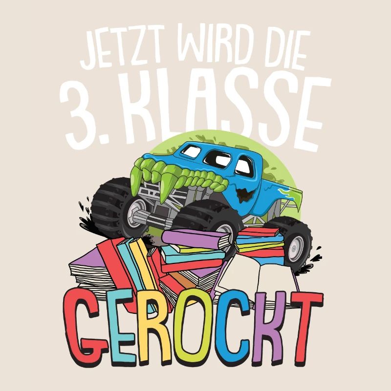 3. Klasse Auto Grundschule Junge Geschenk
