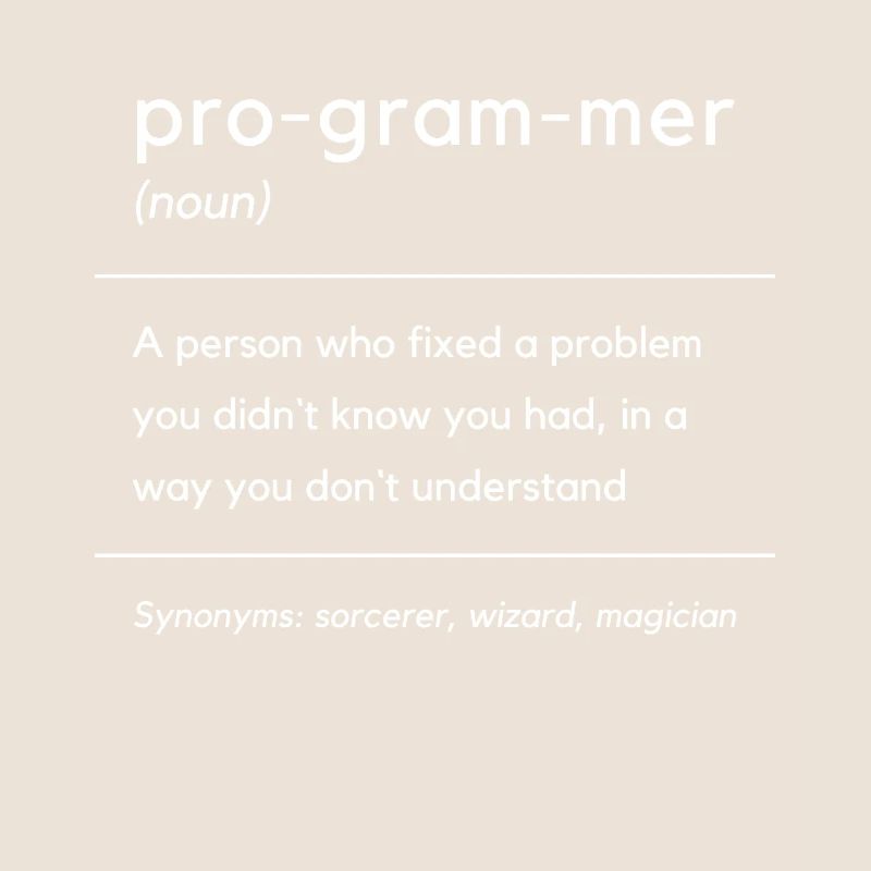 Programmer Definition Computer Entwickler Software