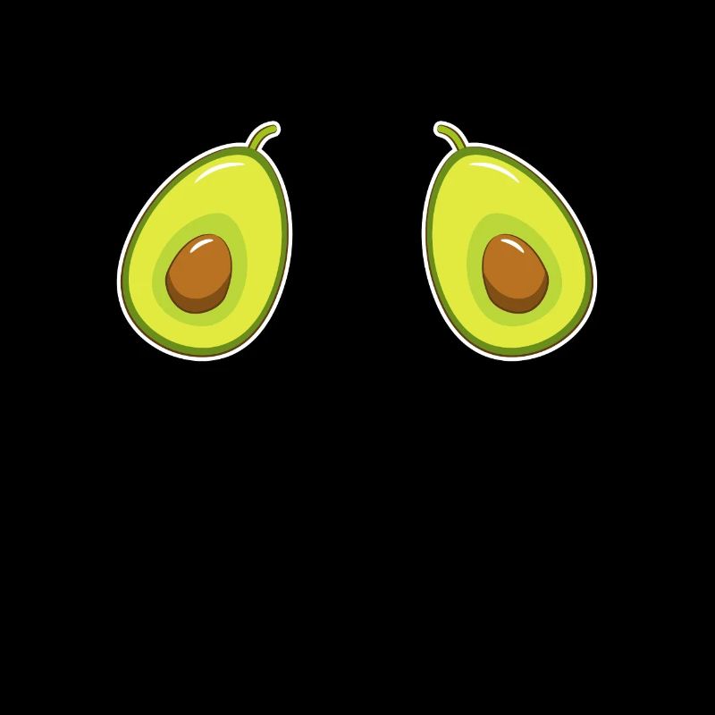 Avocado Brüste Lustiges Veganer Geschenk Guacamole