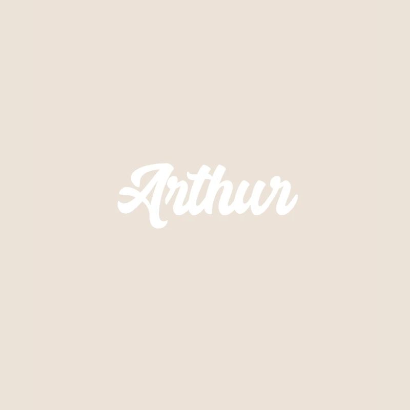 Arthur Custom Text Birthday Name