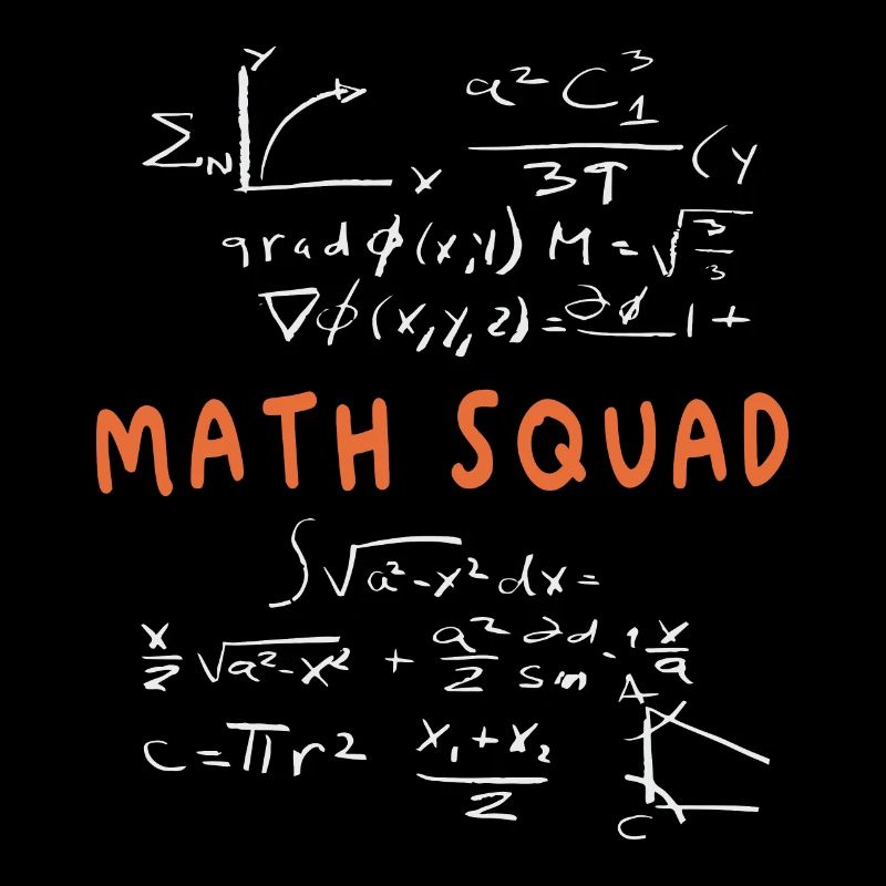 Math Squad Math Crew Mathe Liebhaber Mathe Lehrer Mathe