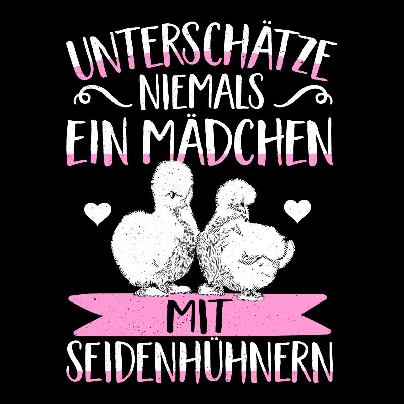 Seidenhuhn Seidenhühner Geschenk Hühner Mädchen