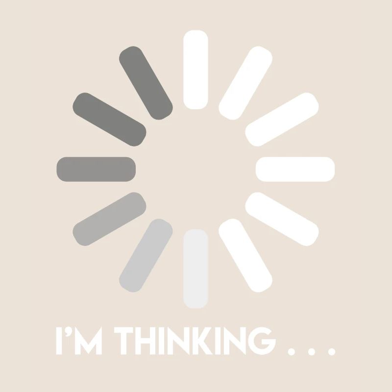 Programmierer Witz ich denke nach Coder