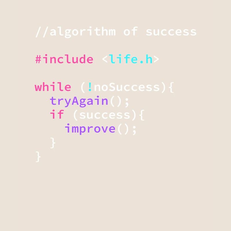 Algorithmus Erfolg Programmierer Programmcode