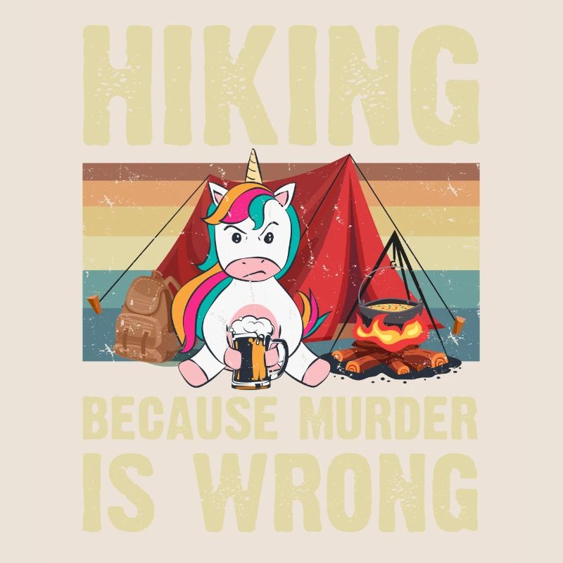 Hiking Because Murder Is Wrong Einhorn
