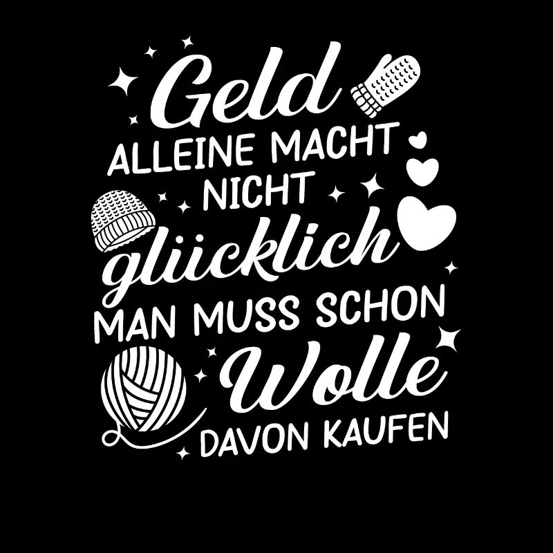 Netter Wolle Spruch, Großmütter Geschenk