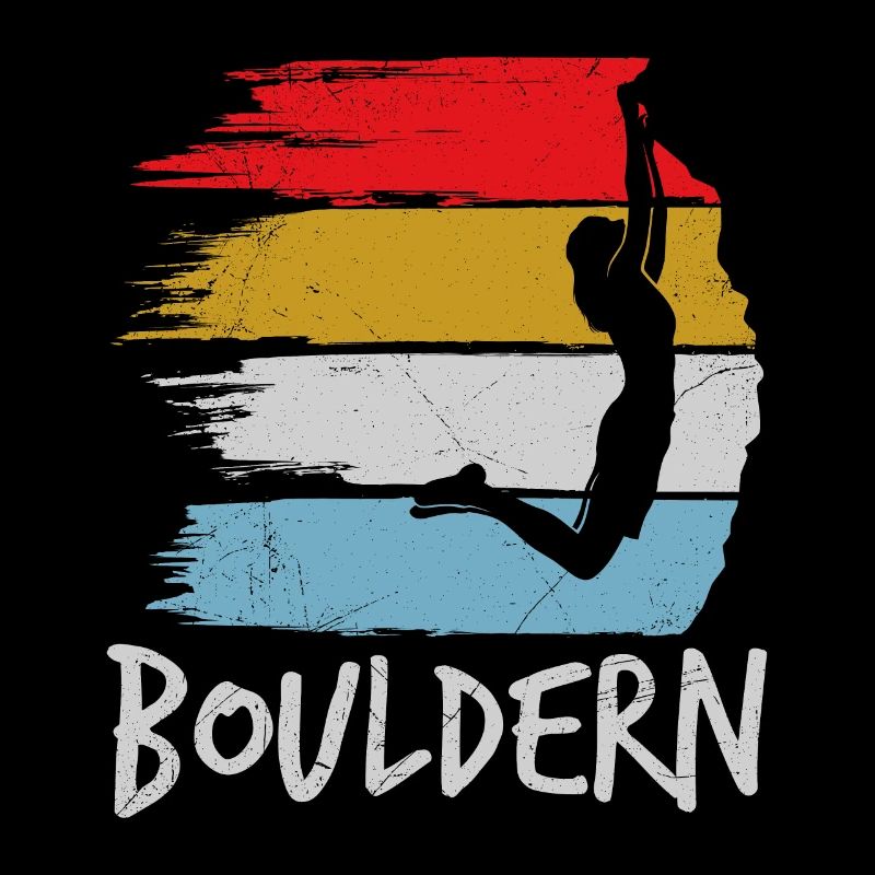 Bouldering Vintage Climbing Hall Boulder