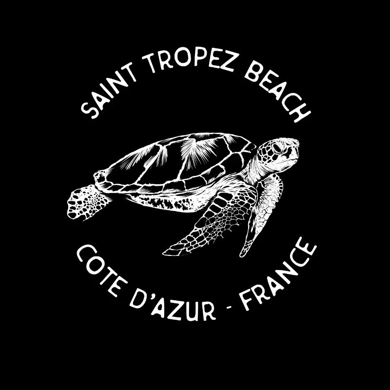 Saint Tropez Beach Sea Turtle