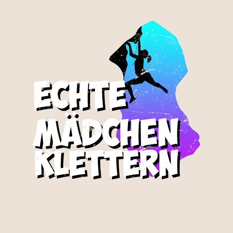 Echte Mädchen Klettern