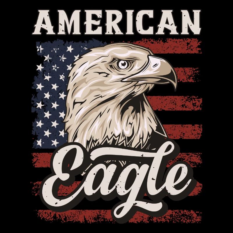Bald Eagle American Eagle USA Flag
