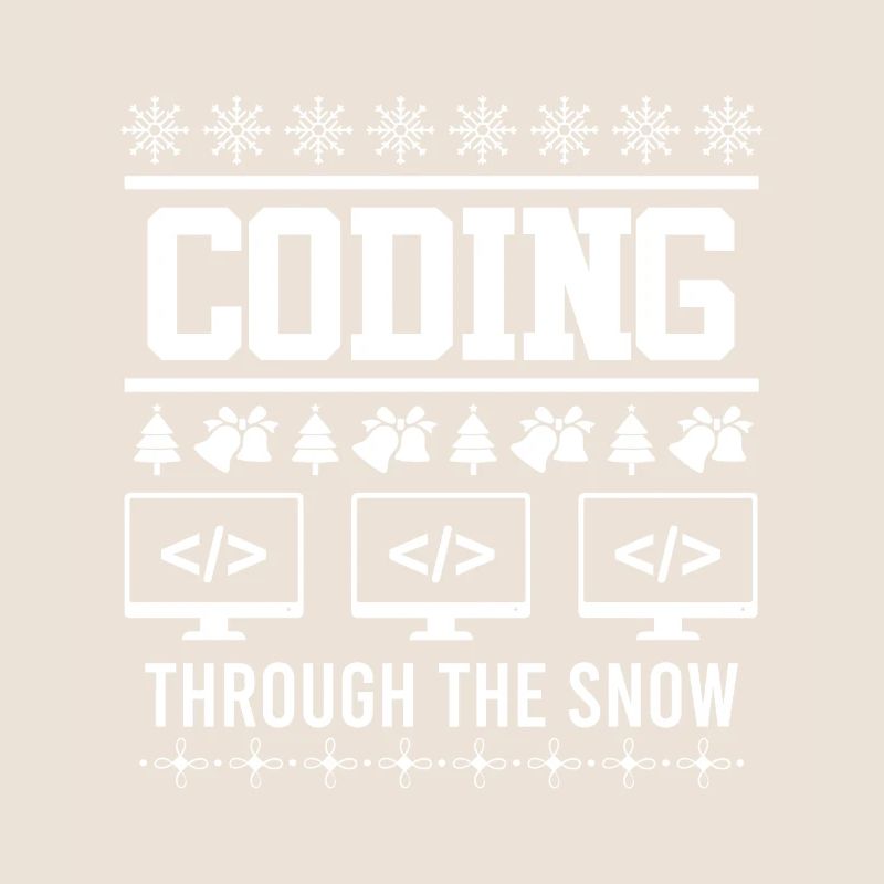 Coder Ugly Christmas Christmas Coding through