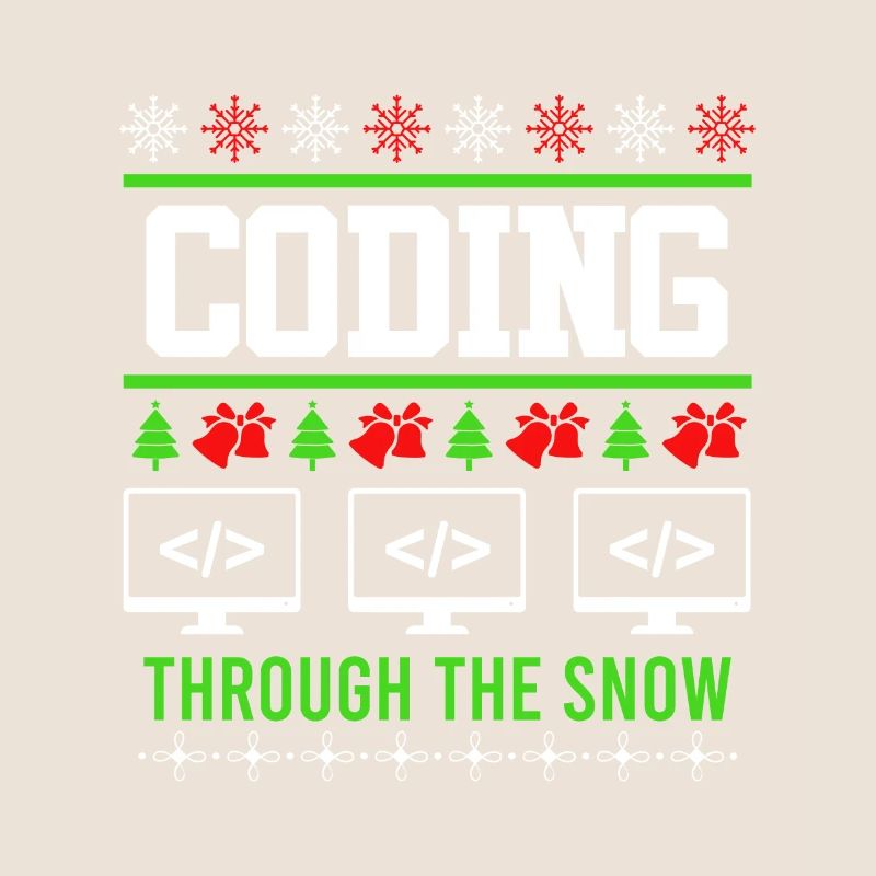 Programmierer Weihnachten Ugly Christmas Coding