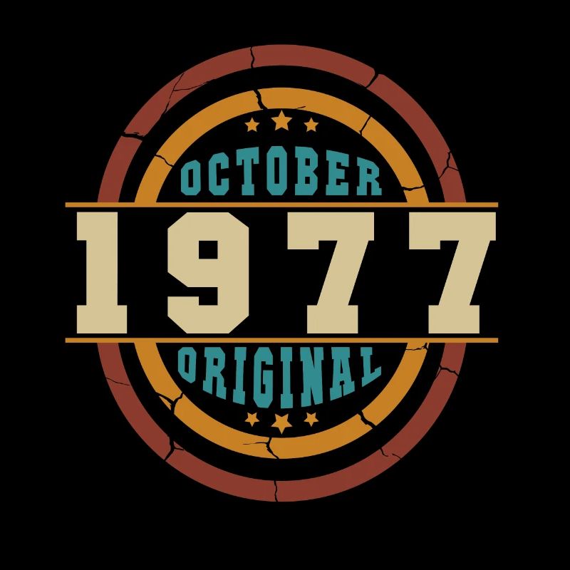 Né octobre 1977 Orginal Retro