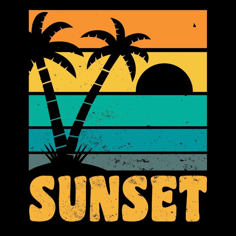 Sunset Retro Style