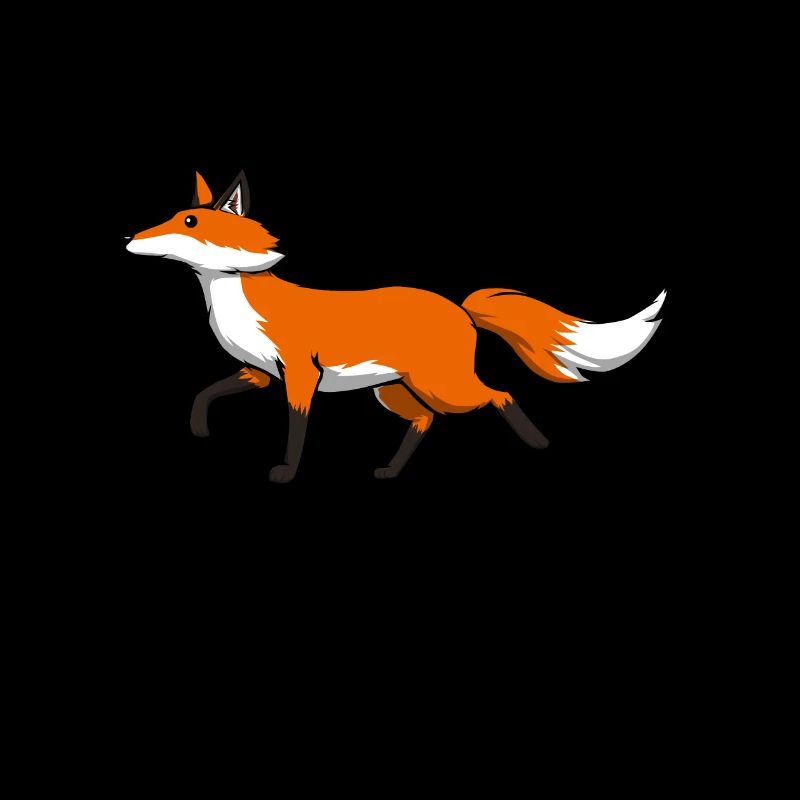 Renard mignon Forêt Animal Faune Nature