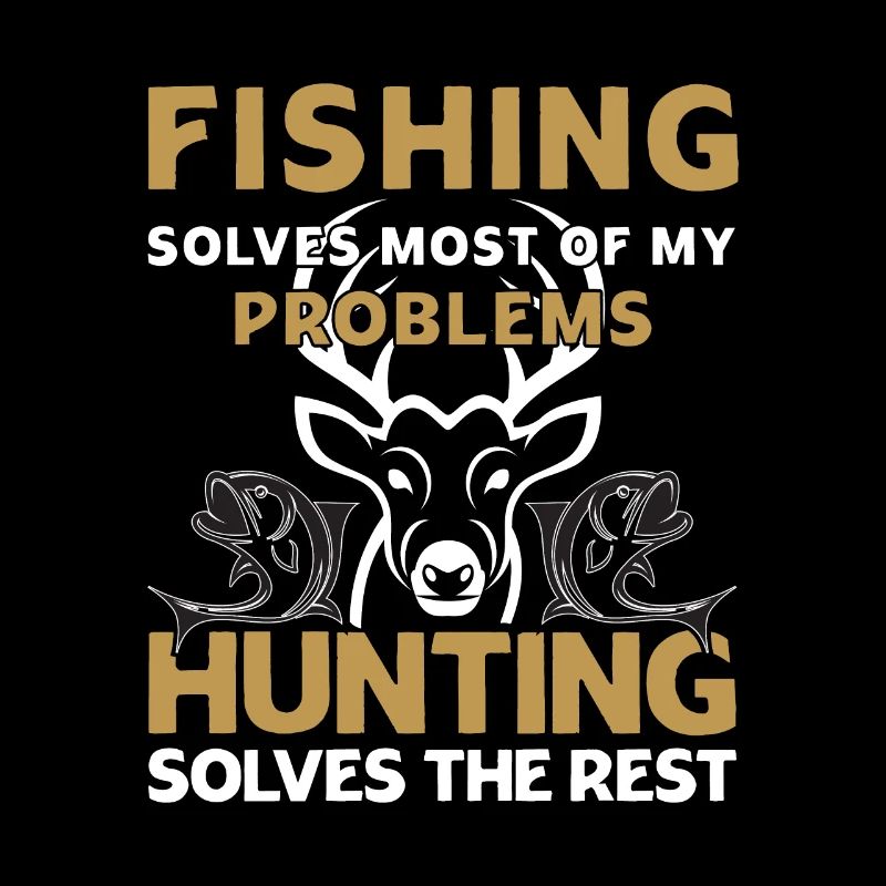 Drôle de citation de chasse Chasse et pêche