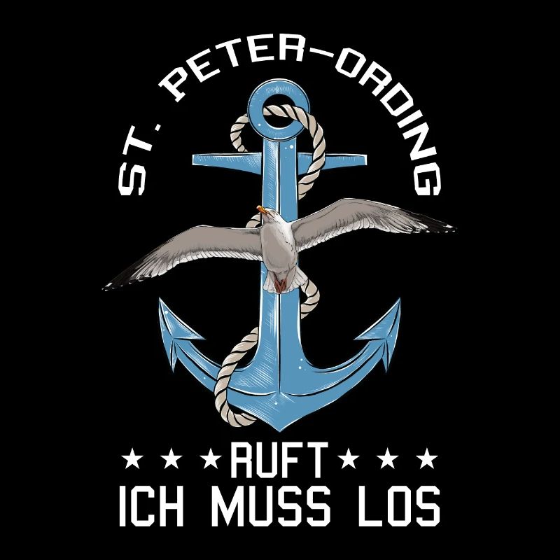 St. Peter-Ording ruft Anker Nordfriesland Seebad