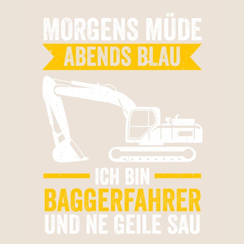 Baggerfahrer Tiefbau Bagger