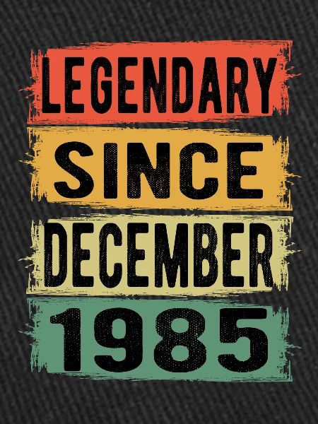 Birthday Retro December 1985