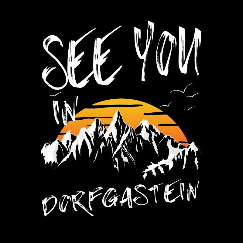 Dorfgastein Skiing Mountain Snowboarding Austria
