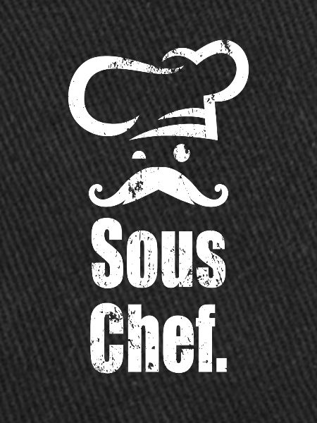 Sous Chef - Chef avec moustache