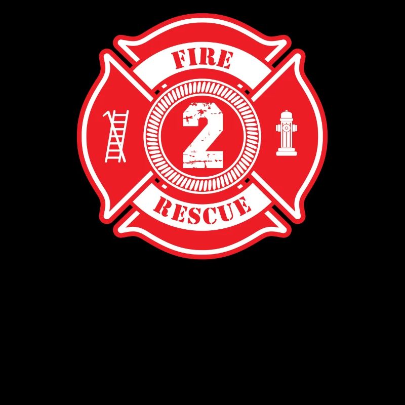 Pompier 2 anniversaire cadeau pompiers