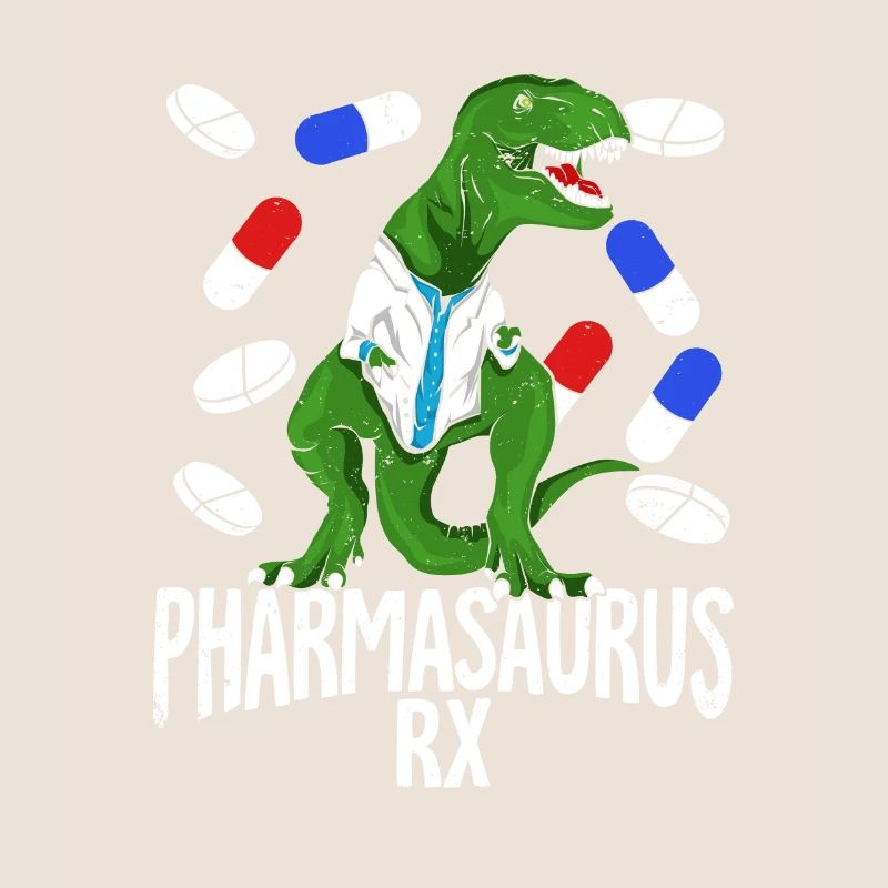 Pharmacy T-Rex Pharmacy Pharmacist Gift