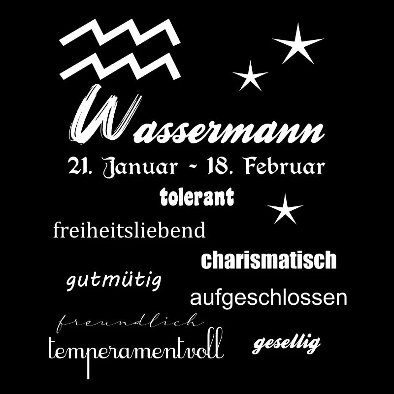 Wassermann Sternzeichen