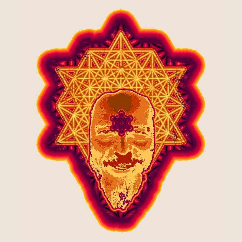 Alan Watts Sacred Geometry Metatron Cube