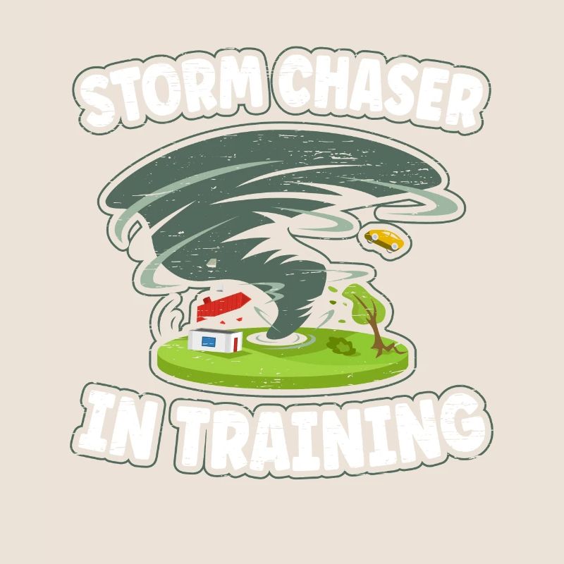 Storm Chasing Storm Chaser In Training