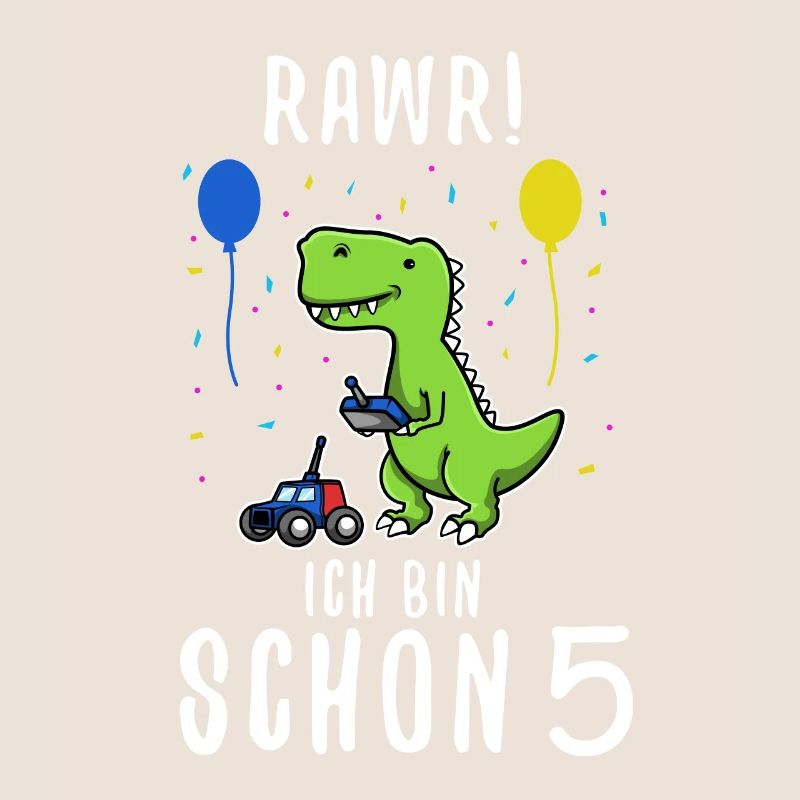 Ich bin schon 5 Dino